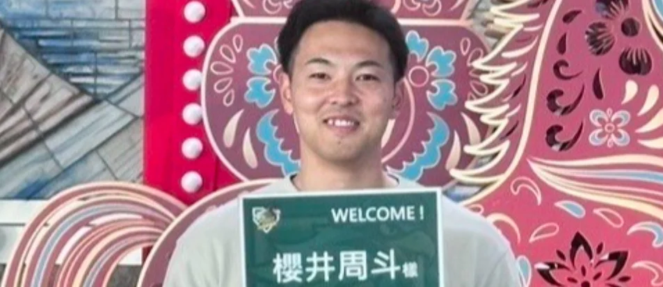 中職台鋼雄鷹續約日籍左投櫻井周斗，新球季戰力再升級