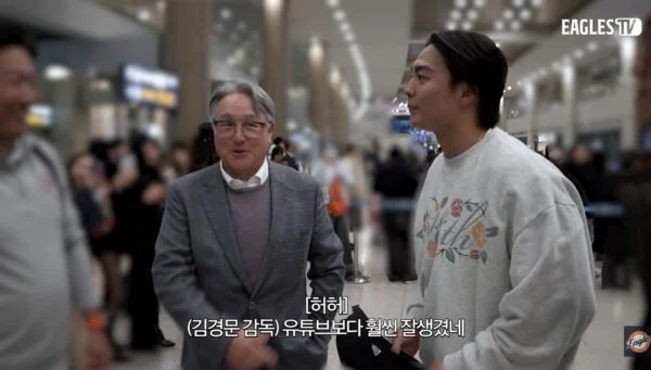 王彥程韓職春訓牛棚練投80球展現穩定性：與柳賢振互動學習控球技巧