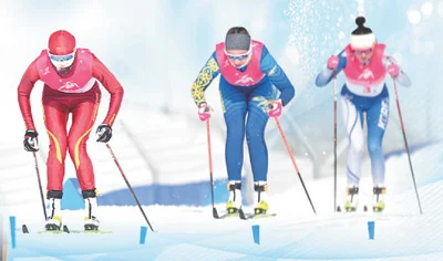 冬奧越野滑雪:台美混血余睿創隊史,高喊「愛台灣」