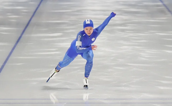 陳映竹征戰米蘭冬奧：蔡家福主席親赴前線力挺，台灣競速滑冰的希望之星