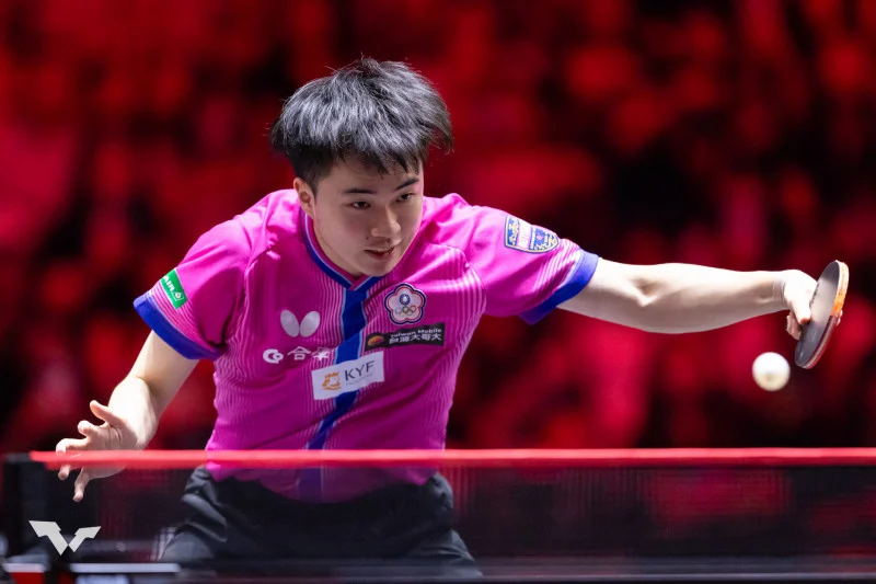 2024 ITTF 桌球世界盃:林昀儒旗開得勝,直落三輕取對手