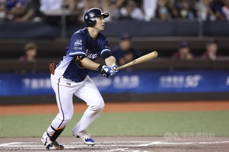 林安可日職熱身賽表現亮眼，對決宋家豪敲出安打