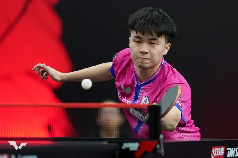 林昀儒WTT新加坡大滿貫賽惜敗王楚欽，亞軍仍創生涯新高
