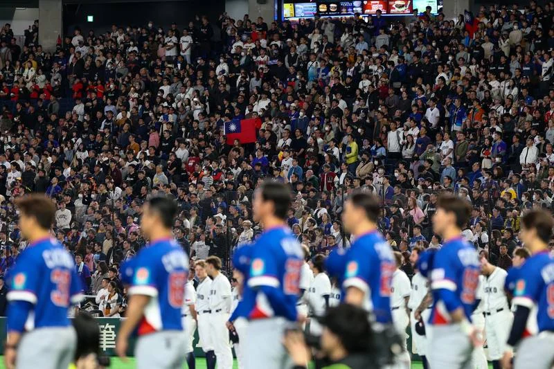 莊陳仲敖繪製WBC經典賽場景，李灝宇、龍球衣躍然紙上，球迷盛讚：「被棒球耽誤的藝術家」