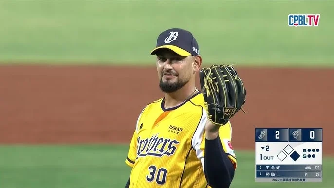 中信兄弟勝騎士7局無失分好投，力克富邦悍將奪三連勝