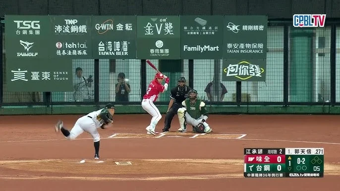 江承諺優質先發領銜，魔鷹首轟助威！台鋼雄鷹力克樂天桃猿