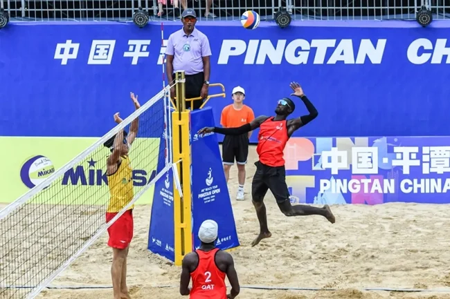 第六屆亞洲沙灘運動會開幕：台灣代表團掌旗官張俊生、菈后．苡婭領軍出征