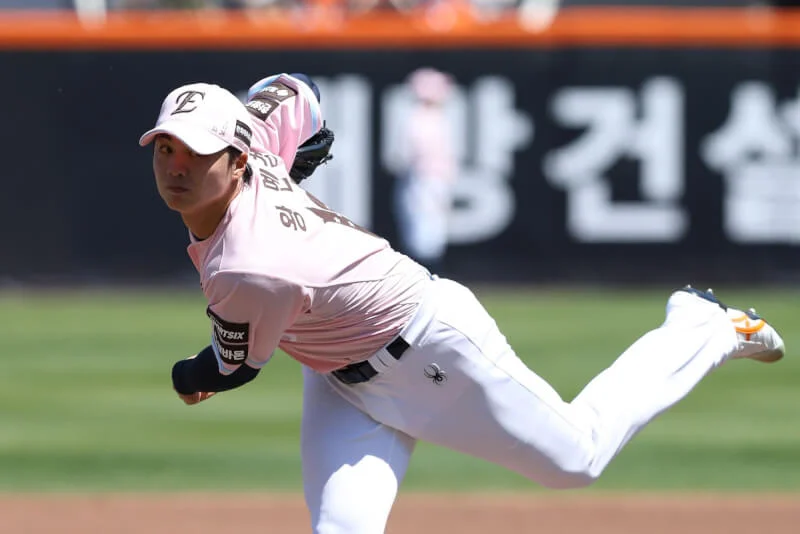 王彥程7局優質先發創韓職生涯新高，奪下本季第5勝，韓華鷹持續高飛